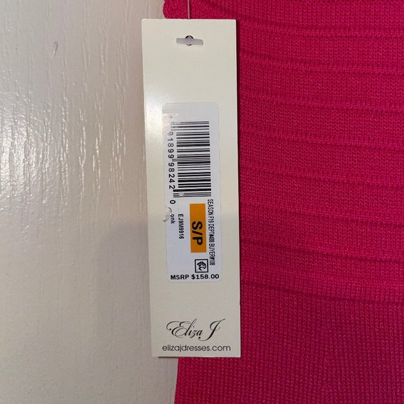 Halter Neck Ribbed Fit-&-Flare Sweater Dress - Picture 3 of 3